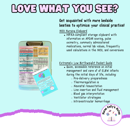 Labor and Delivery Badge Reference Card Set: Wearable Badge Buddies for L&D Nurses, Mother/Baby RNs, Well-Baby Nurses, Residents, and Providers